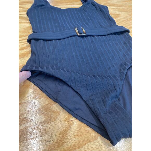 Melissa Odabash TEXAS RIBBED BLACK SWIMSUIT retail $253 - Picture 5 of 11